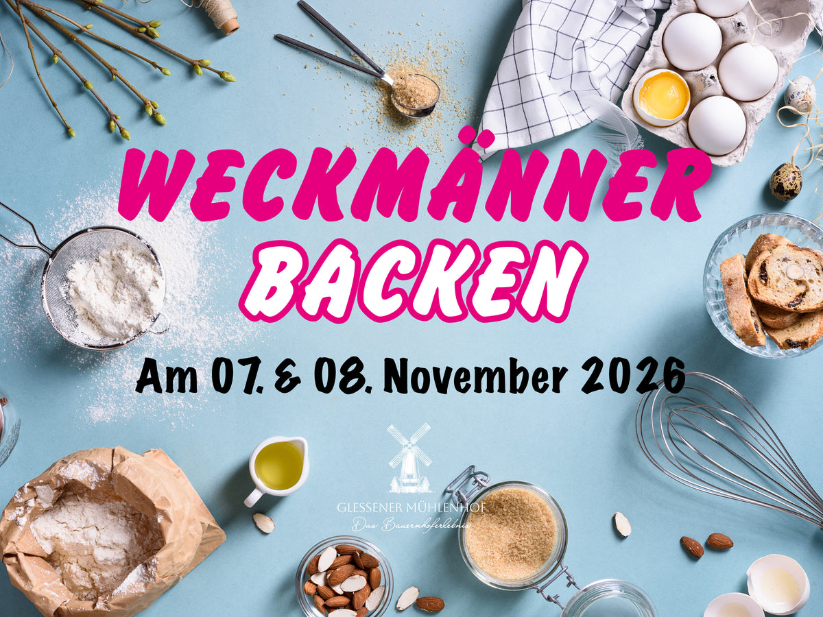 Weckmann-Backen 2026